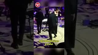 Sibel Can, konserinde talihsiz bir kaza yaşayarak böyle düştü #magazin #haber #müzik #sibelcan