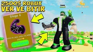 2500$ ROBUX OYUN BİTER! / Lifting Simulator #3 / Roblox Türkçe