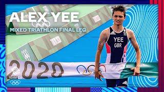 Alex Yee WINS GOLD!  | Final Leg In Tokyo 2020 Mixed Triathlon  | Team GB