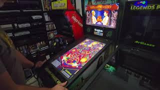 AtGames Legends Pinball 4K OTG VPX vs Stock Addams Family