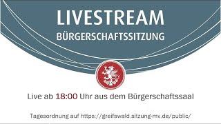 UHGW Bürgerschaftssitzung - öffentlicher Teil - 25.11.2024