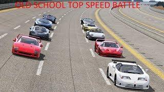 Old School Top Speed Battle at NARDO / Assetto Corsa