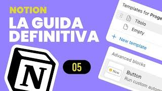 5️⃣ Le AUTOMAZIONI - (La Guida definitiva 2024) - Notion Tutorial Ita