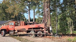 Finishing The Gutters Pipes On The Cabin And Drilling A Well!