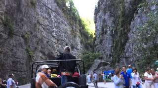 Canyon in Abkhazia. Юпшарский каньон. Абхазия.