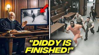 Diddy Tries To ESCAPE Courtroom After Judge Plays CCTV Footage!