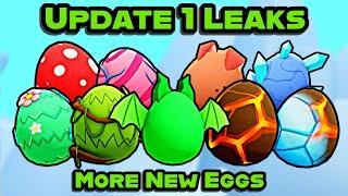  DRAGON EGG, OVERGROWN EGG, AND MORE - UPDATE 1 NEW LEAKS IN PETS GO!