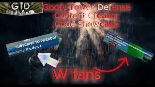 Goofy Tower Defense New Content Creator Codes!