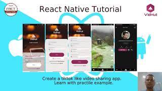 Learn to create TikTok like video sharing app using React Native CLI: Part1: Course Intro