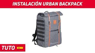 ¿Cómo utilizar la mochila para bicicletas Urban Backpack?