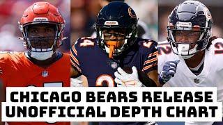 Chicago Bears Release UNOFFICIAL Depth Chart!