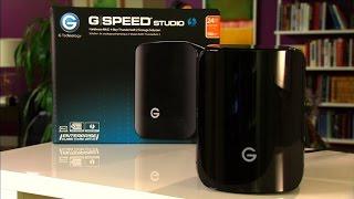 The G-Tech G-Speed Studio R is a super fast Thunderbolt II RAID system.