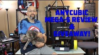 Anycubic Mega-S Review & Giveaway!!