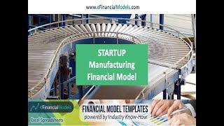 Startup Manufacturing Financial Model