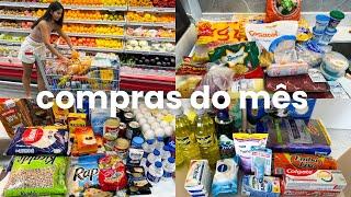 COMPRAS DO MÊS COMPLETA MERCADO ATACADO, maior compra do ano, preços e dicas