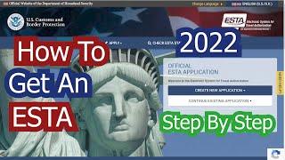 How to Fill Out the ESTA Form for The USA I STEP BY STEP I 2022 I Made Simple I US Visa