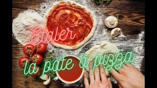 COMMENT ETALER LA PATE A PIZZA ? A la main et sans rouleau !