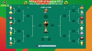 FIFA 22 • Africa CUP of Nations 2023, Sfida ai Rigori • ottavi di finale fino alla finale