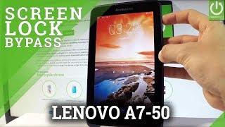 Hard Reset LENOVO A7-50 A3500-F - Bypass Screen Lock / Restore LENOVO Tab