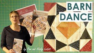 How to make Pam and Nicky Lintott's Barn Dance Quilt!