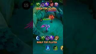 Karrie Build Top Global vs Karrie Build Top Player Mobile Legends #shorts