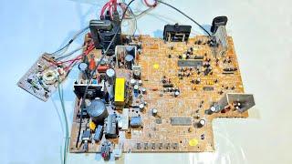 What electronic components can be taken from an old TV