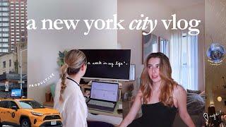 spend a week in my life with me in nyc *new year, new mindset: a vlog* 