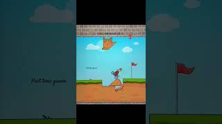 help the man to reach flag funny game #viral #trending #shorts