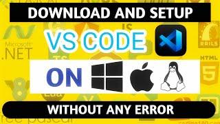 How To Setup Vs Code || Download and Installation of Vs Code