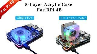 5-Layer Acrylic Case with ICE tower cooler assemble tutorial video