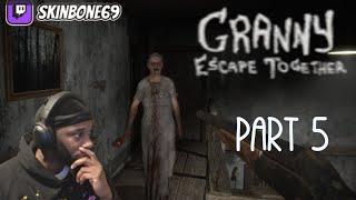 SkinBone69 (Ttv) Playing Granny: Escape Together part 5 #Skinbone