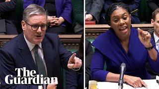 PMQs: Starmer rejects Badenoch claim of backing criminals over law-abiding people