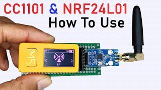 M5Stack C Plus 2: How to Use CC1101 & NRF24L01 Wireless Modules- Complete Guide!