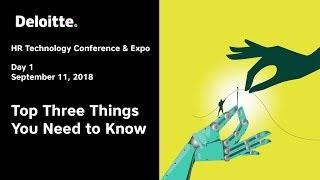 HR Tech Conference: Day 1 | Top Three Things You Need To Know