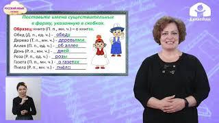 Русский язык 4 класс / Родительный падеж множ. числа имен существительных / ТЕЛЕУРОК 26.01.21