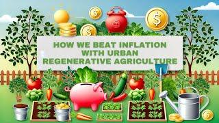 6 Ways We Beat Inflation with Urban Regenerative Agriculture --| Tips to Save Money & Reduce Waste