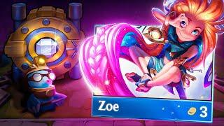 ZOE REROLL IS TOO BROKEN!! 10s Death Timer - TFT Set 8 PBE