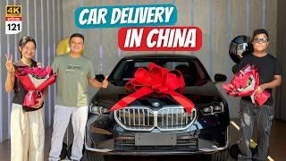 EP 121 - പുതിയ വണ്ടി | Brand New BMW i5 Car Delivery in China | How Chinese People Deliver the Car?