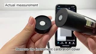 Color Meter APP and PC Operation Introduction