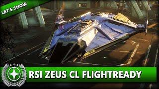 RSI ZEUS CL MK2 FLIGHTREADY ⭐ STAR CITIZEN 3.24.2 [Let's Show] Deutsch/German