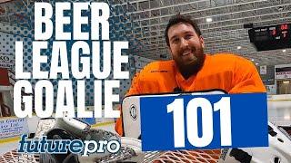 S4:E16 NHL GOALIE COACH: BEER LEAGUE GOALIE 101 | NEVER FORGET YOUR GEAR AGAIN!