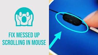 How to Fix Messed Up Scrolling in a Mouse  #shorts