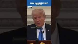 #Shorts Trump On Ukraine War: "Not My War, It's A Bloodbath"