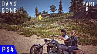 Days gone walkthought part-8 bike ride deacon with Sarah's,// Deacon fight//kill the drifter/