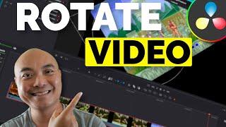 How To Rotate Video In Davinci Resolve! | Davinci Resolve Tutorial