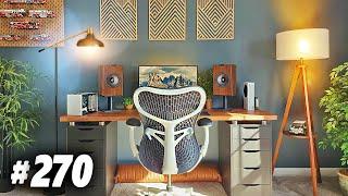 Super Clean & Minimal Desk Setups! - Room Tour Project 270