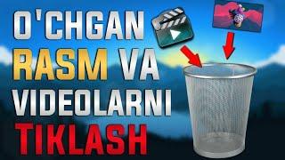 UCHGAN RASM VA VIDEOLARNI TIKLASH / УЧГАН РАСМ ВА ВИДEОЛАРНИ ТИКЛАШ