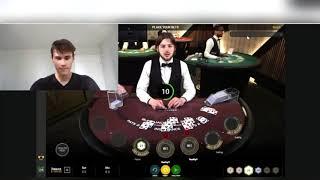 IS ONLINE BLACKJACK RIGGED??? ONLINE BLACKJACK WITH LIVE DEALER      SUSPICIOUS PLAY BY A PLAYER