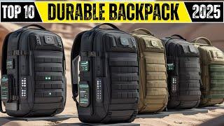 10 Best DURABLE BACKPACKS FOR Tactical Mission 2025!!