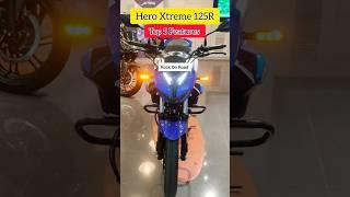 Hero Xtreme 125R Top 5 Features #shorts #youtubeshorts #heromotocorp #trending #viral #herobikes